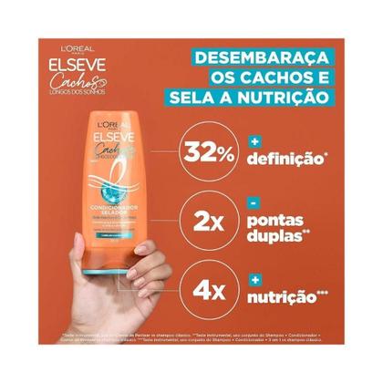 Imagem de Kit Elseve Cachos Dos Sonhos 3 Sh 200Ml+1 Cond 200Ml+1 Creme