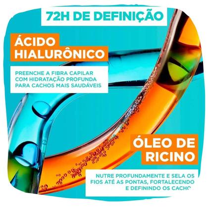 Imagem de Kit Elseve Cachos Longos dos Sonhos Loreal Paris Óleo Extraordinário 400 ML Tratamento Salva 3 cm