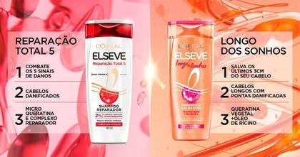 Imagem de Kit Elseve Glycolic Gloss Hidra Oleo Extraordinario Sonhos