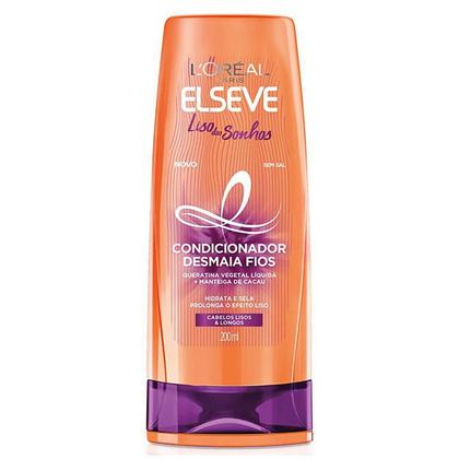 Imagem de Kit Elseve Liso Dos Sonhos Shampoo 200ml + Condicionador 200ml