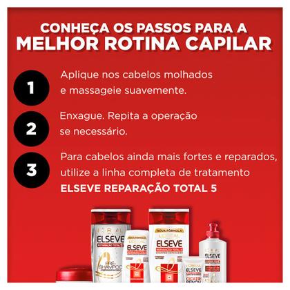 Imagem de Kit Elseve Reparação Total 5+ LOréal Paris - Shampoo + Condicionador + Cicatri Renov