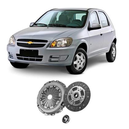 Imagem de Kit Embreagem Chevrolet Celta Corsa Classic Prisma 1.0 1.4 8v 16v Agile Montana Meriva 1.4 Com Colar 