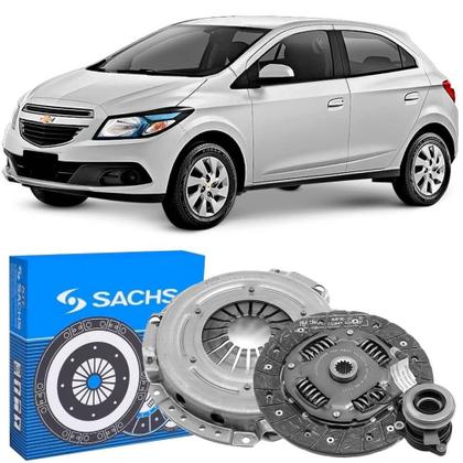 Imagem de Kit Embreagem Chevrolet Onix 1.0 1.4 2013 a 2019 Sachs