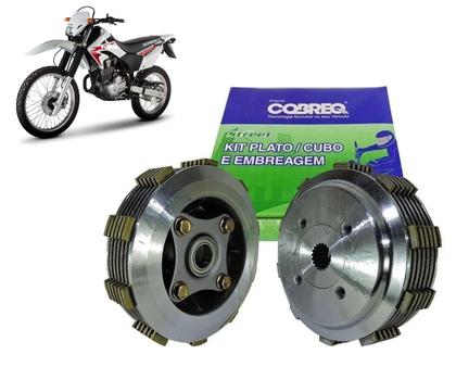 Imagem de Kit Embreagem Completa Cobreq Cbx 250 Twister Xr 250 Tornado Ano 2001 Até 2008 - 0007-KE