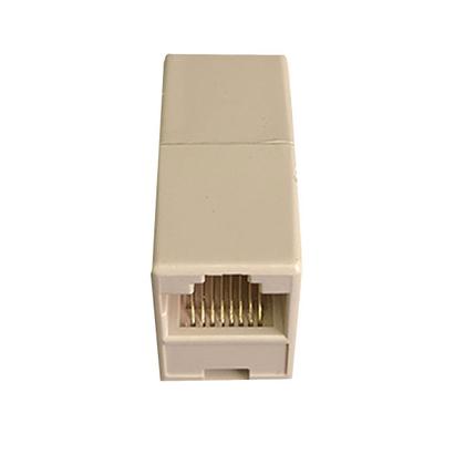 Imagem de Kit Emenda Cabo De Rede Rj45 Fêmea X Fêmea 10 Unidades Nf-e  Internet Prolongador Extensor