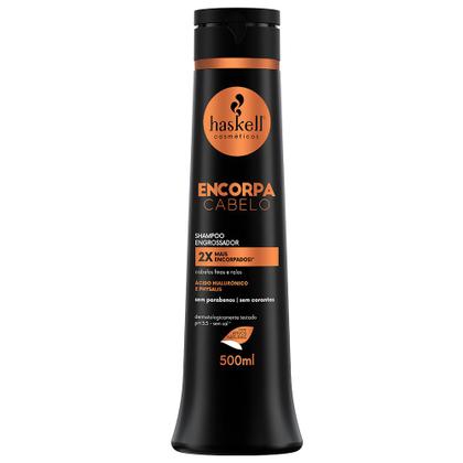 Imagem de Kit Encorpa Cabelo Haskell Sh + Cond + Masc 500ml