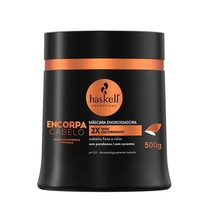 Imagem de Kit Encorpa Cabelo Haskell Sh + Cond + Masc 500ml