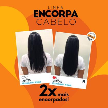 Imagem de Kit Encorpa Haskell 3 itens- Shampoo 500ml+ máscara de 500g+ Fluído 120ml