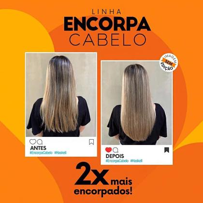 Imagem de Kit Encorpa Haskell 3 itens- Shampoo 500ml+ máscara de 500g+ Fluído 120ml