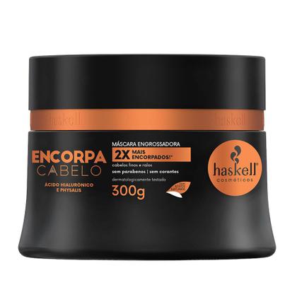 Imagem de Kit Encorpa Haskell Shampoo + Condicionador + Máscara + Fluido  Fios Encorpados e Resistentes