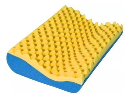 Imagem de Kit Encosto Triangular + Travesseiro Cervical Entrega Rapida