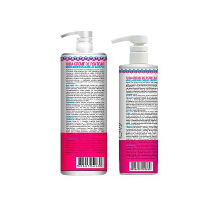 Imagem de Kit Encrespando a Juba Creme de Pentear 1L  e 500ml - Widi Care