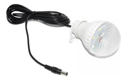 Imagem de Kit Energia Solar Para Acampamento Com Rádio Fm + 3 Lâmpadas De Leds