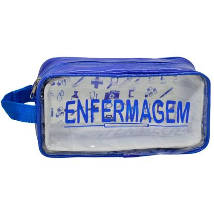 Imagem de Kit Enfermagem Academico Com Aparelho de Pressao Estetoscopio Rappaport Duplo Transparente Estagio Completo