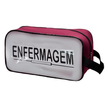 Imagem de Kit Enfermagem Academico Com Aparelho de Pressao Estetoscopio Rappaport Duplo Transparente Estagio Completo