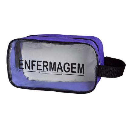 Imagem de Kit Enfermagem Academico Com Aparelho de Pressao Estetoscopio Rappaport Duplo Transparente Estagio Completo