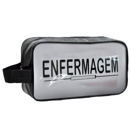 Imagem de Kit Enfermagem Academico Com Aparelho de Pressao Estetoscopio Rappaport Duplo Transparente Estagio Completo