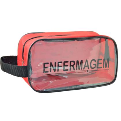 Imagem de Kit Enfermagem Academico Com Aparelho de Pressao Estetoscopio Rappaport Duplo Transparente Estagio Completo