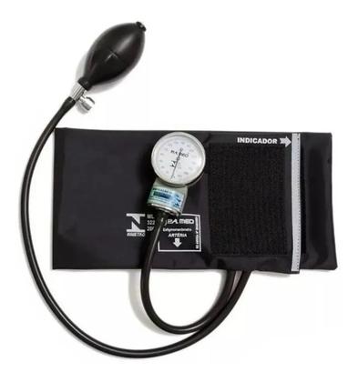 Imagem de Kit Enfermagem Com Aparelho De Pressão Manual + Estetoscópio Duplo + Bolsa P. A. MED