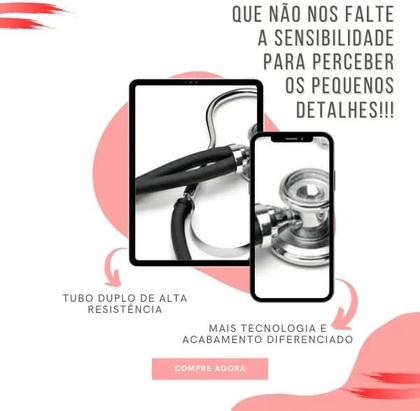 Imagem de Kit Enfermagem Com Esfigmo Esteto Duplo Premium + Oxímetro + Case