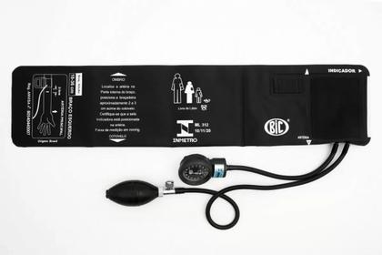 Imagem de Kit Enfermagem Com Esfigmomanômetro NEW INNOVA PLUS + Estetoscopio Duplo Rappaport Premium