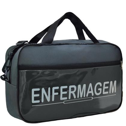 Imagem de Kit Enfermagem Completo Bolsa Estagio Aparelho Pressao Estetoscopio Esteto Rappaport