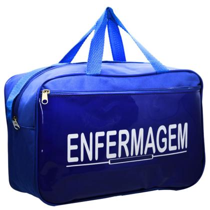 Imagem de Kit Enfermagem Completo Bolsa Estagio Aparelho Pressao Estetoscopio Esteto Rappaport