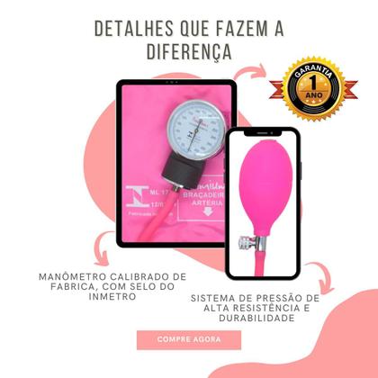 Imagem de Kit Enfermagem Completo Top + Medidor Glicose 