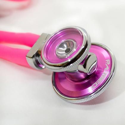 Imagem de Kit Enfermagem Esfigmomanometro Aparelho De Medir Pressão Arterial + Estetoscópio Rappaport Duplo  P. A. MED