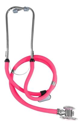 Imagem de Kit Enfermagem Esfigmomanometro Aparelho De Medir Pressão Arterial + Estetoscópio Rappaport Duplo  P. A. MED