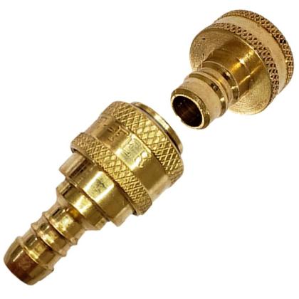 Imagem de Kit Engate Rápido C/ Espigão 1/2 para Torneira Rosca 3/4