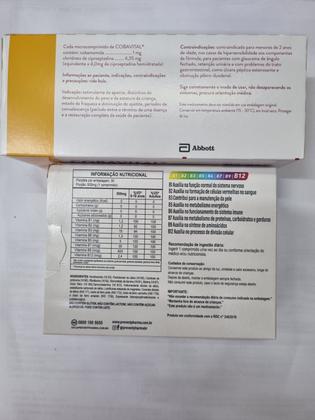 Imagem de Kit Engordar Cobavital Comp + Complexo B Concentrado 30cp