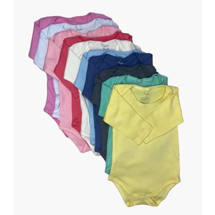 Imagem de kit enxoval body mijão touca e meia 26 peças bebê menino e menina Algodão