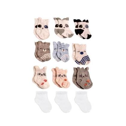 Imagem de kit enxoval body mijão touca e meia 26 peças bebê menino e menina Algodão