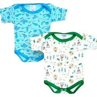 Imagem de kit enxoval body mijão touca e meia 26 peças bebê menino e menina Algodão