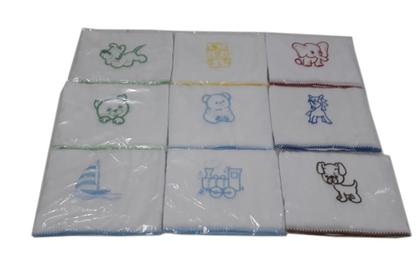 Imagem de Kit Enxoval De Bebe fraldas e Cueiros Diversos menino