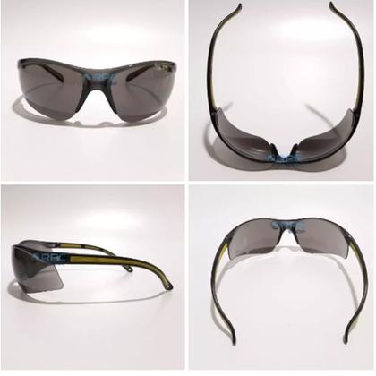 Imagem de Kit Epi Luva Multiuso Oculos Trabalho Segurança Protecao Uv Antirrisco Resistente Ca Serviços Pesado