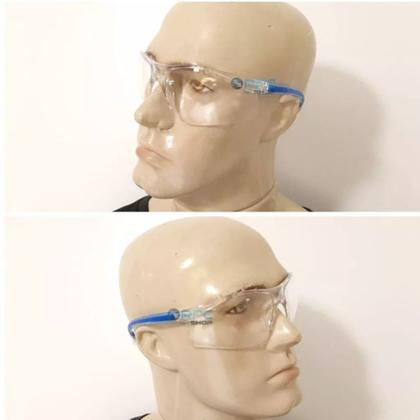 Imagem de Kit Epi Luva Multiuso Oculos Trabalho Segurança Protecao Uv Antirrisco Resistente Ca Serviços Pesado