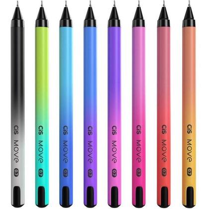 Imagem de Kit Escolar Caneta Move + Lápis de Cor Criatic Pastel /12