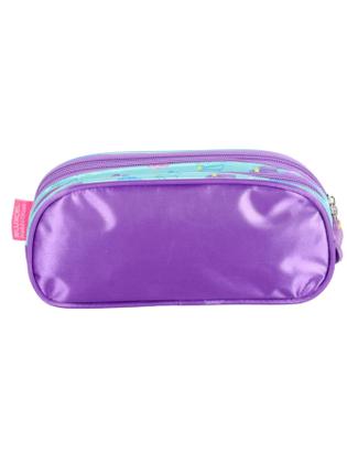 Imagem de Kit Escolar Concha Mochila Costas + Estojo Triplo