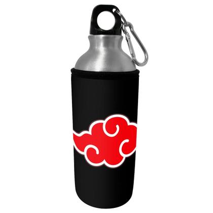 Imagem de Kit Escolar Infantil Lancheira Térmica + Pote Marmita + Squeeze de Alumínio  ISOPRENE  Akatsuki-Nuvem-Grande  