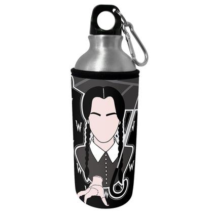 Imagem de Kit Escolar Infantil Mochila de Costas + Lancheira Térmica + Necessaire Plus + Squeeze de Alumínio  ISOPRENE  Menina Família Monstro