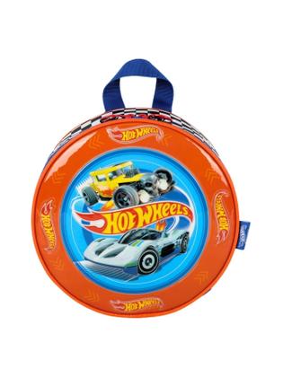 Imagem de Kit Escolar Mochila Com Rodas+Lancheira Hot Wheels - Azul