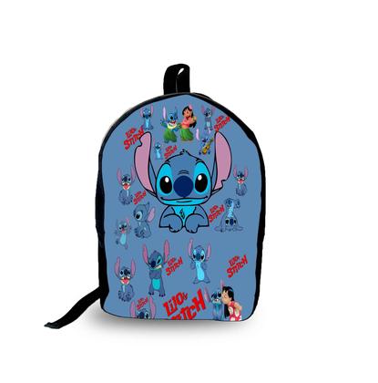 Imagem de Kit Escolar Mochila E Estojo Infantil Lilo & Stitch