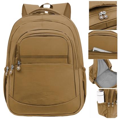 Imagem de Kit Escolar Mochila Feminina Espaçosa + Bolsa Térmica Marmita Pratico