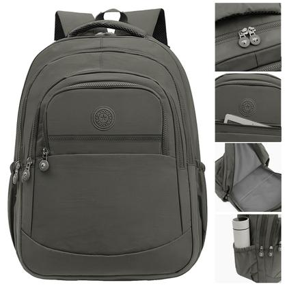 Imagem de Kit Escolar Mochila Feminina Espaçosa + Bolsa Térmica Marmita Pratico