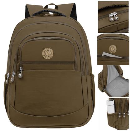 Imagem de Kit Escolar Mochila Feminina Espaçosa + Bolsa Térmica Marmita Pratico