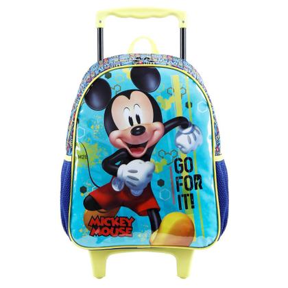 Imagem de Kit Escolar Mochila + Lancheira Térmica Mickey Mouse Xeryus  Casa Magica  Desenho  Personagem  Infantil  Meninos