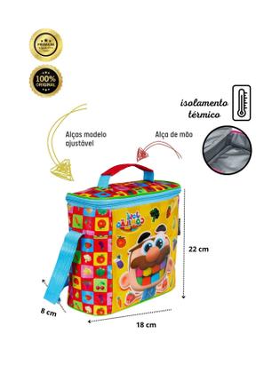 Imagem de Kit Escolar Mochila Rodas + Lancheira José Comilão Oficial