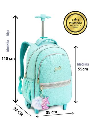 Imagem de Kit Escolar Unicórnio Basic Mochila + Lancheira Térmica Vd